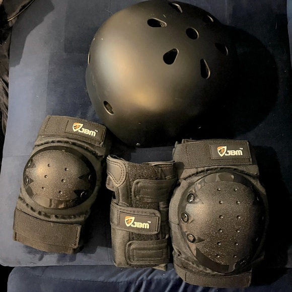 JBM Other Brand New Jbm Skateboard Helmet Knee Elbow Pads And Wrist